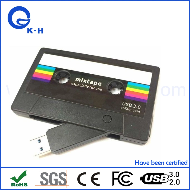 Cassette Tape 16GB USB Stick 64GB Flash Memory Drive
