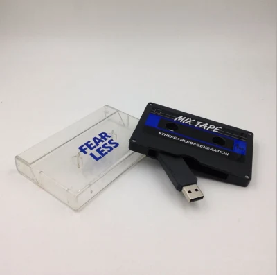 ミックステープ カセット USB フラッシュ ドライブ 録音テープ USB フラッシュ ドライブ カスタム プリント カセット テープ USB ペン ドライブ